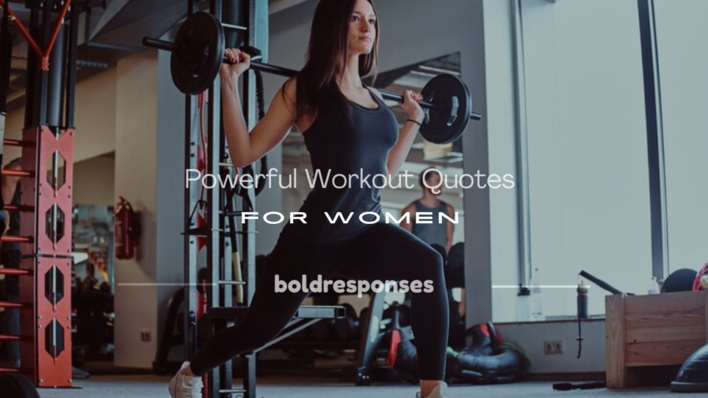 workout quotes for women