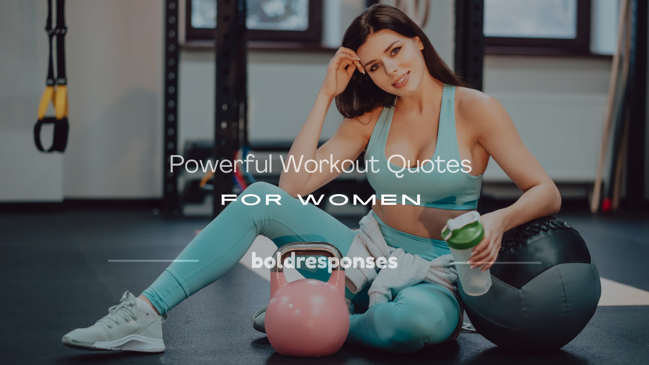 workout quotes for women