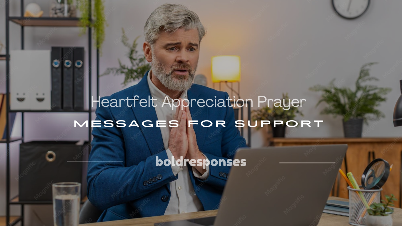 appreciation prayer messages for financial support
