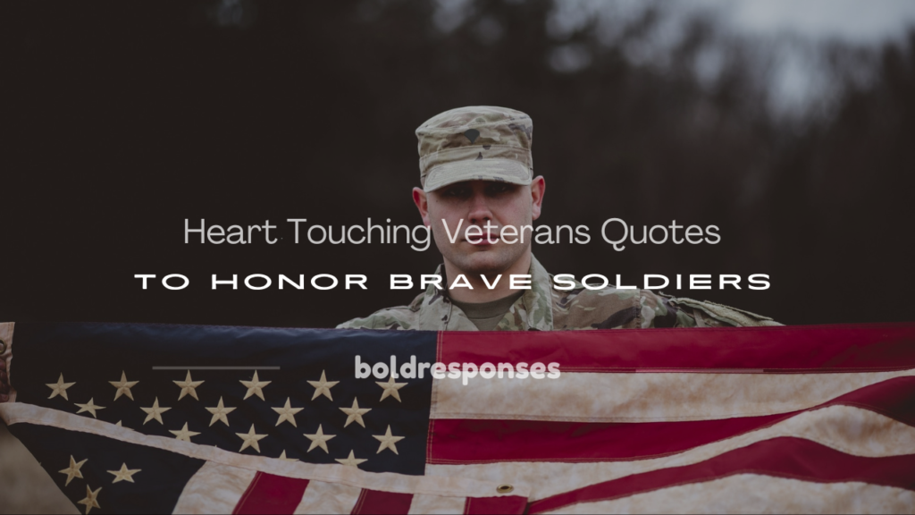 short veterans quotes of appreciation