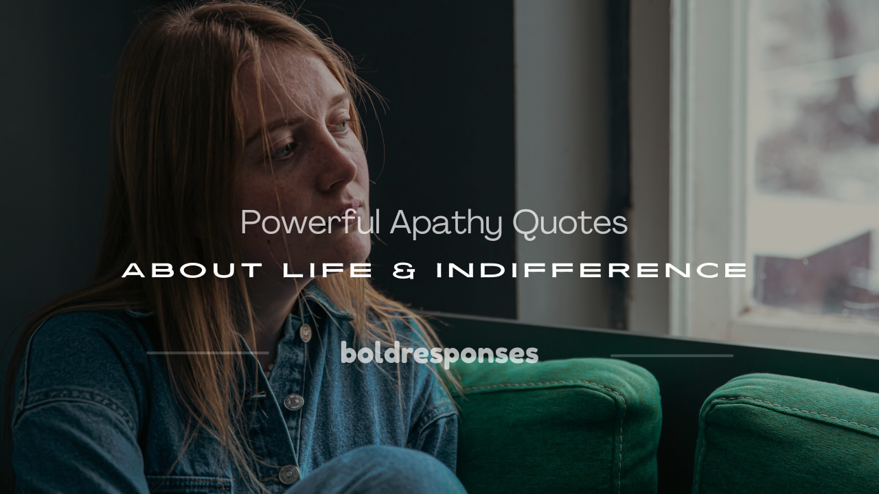 apathy quotes