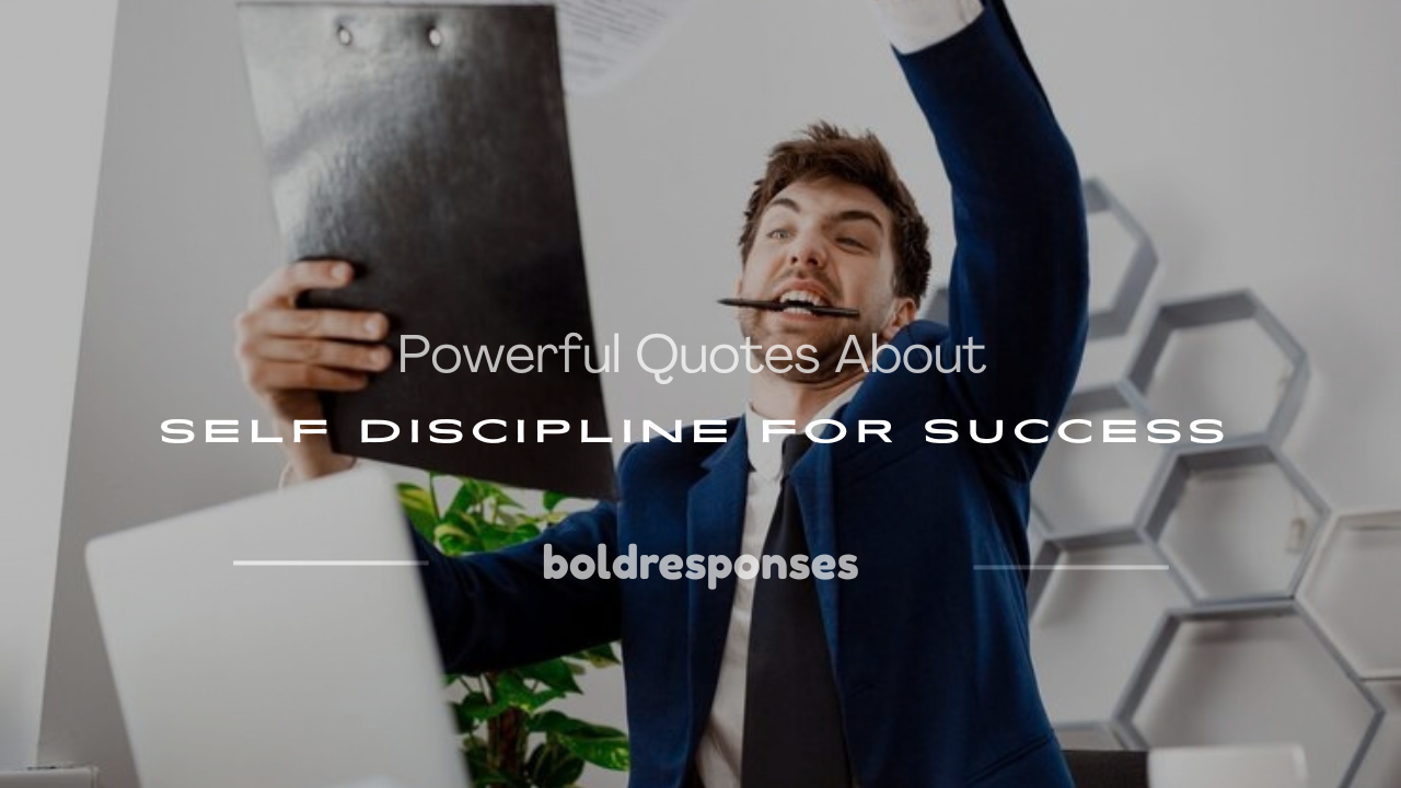 quotes about self discipline
